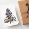 Butterfly Christmas Tree Cards - 24-Pack Holiday Greeting Cards with Unique Butterfly Tree Design, Perfect for Sending Merry Christmas & Happy Holiday Wishes, Blank Inside for Personalized Messages - Elegant and Nature-Inspired Festive Stationery Set